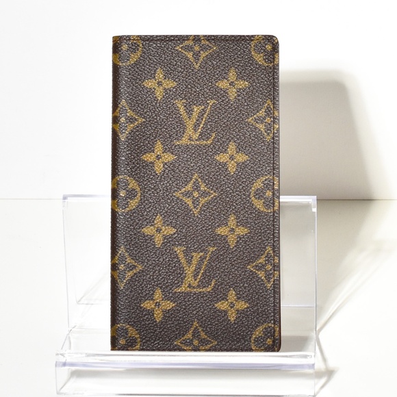 Louis Vuitton Monogran Checkbook Holder Case Wallet - Picture 1 of 8
